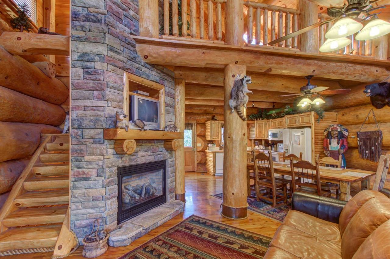 Chief Big Log Villa Hatchertown Exterior foto